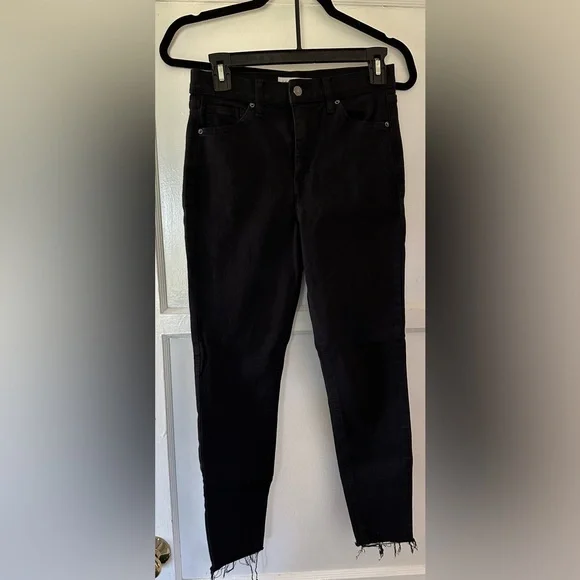 Topshop Jaime Skinny Jeans Raw Hem - Picture 4 of 7